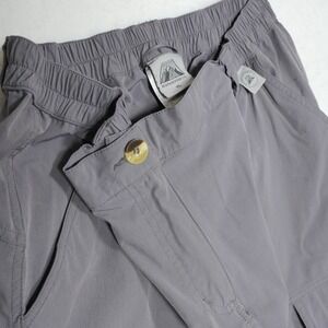 Mapamyumco Women's Sports Outdoors Gray Cargo Shorts  Size XL Breathable UPF 50+